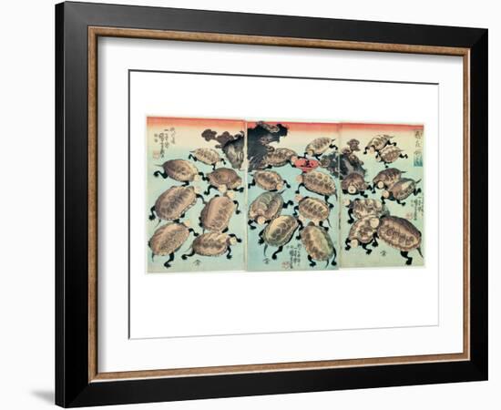 Kinki-Myo-Myo-Kuniyoshi Utagawa-Framed Giclee Print