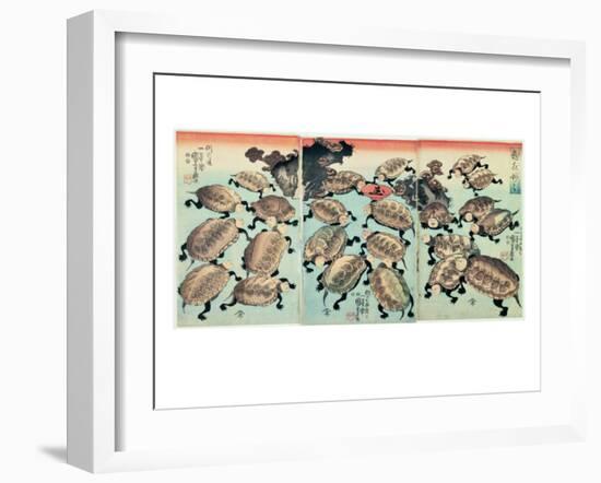 Kinki-Myo-Myo-Kuniyoshi Utagawa-Framed Giclee Print