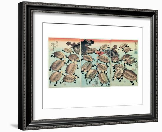 Kinki-Myo-Myo-Kuniyoshi Utagawa-Framed Giclee Print