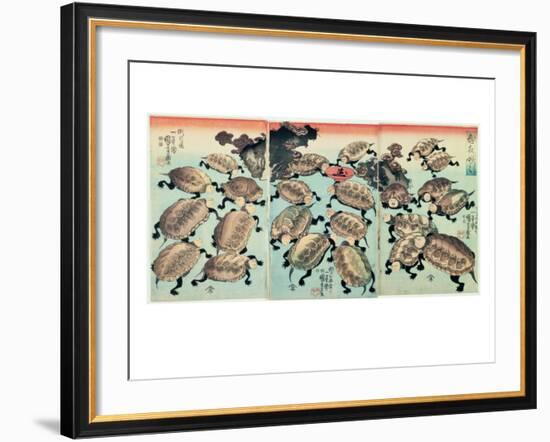 Kinki-Myo-Myo-Kuniyoshi Utagawa-Framed Giclee Print