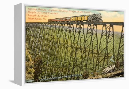 Kinzua Bridge, Kane-null-Framed Stretched Canvas