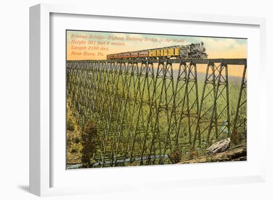 Kinzua Bridge, Kane-null-Framed Art Print