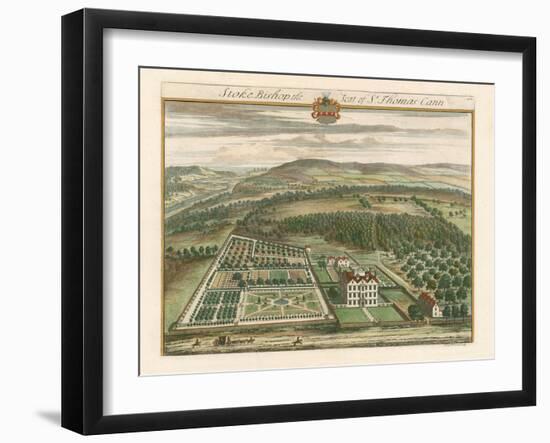 Kip's Garden Views II-Johannes Kip-Framed Art Print