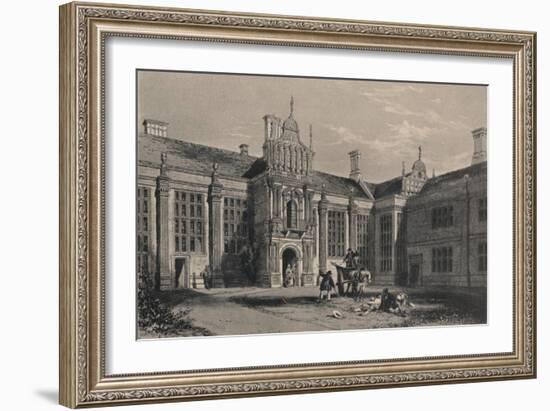 Kirby Hall, Northamptonshire, 1915-James Duffield Harding-Framed Giclee Print