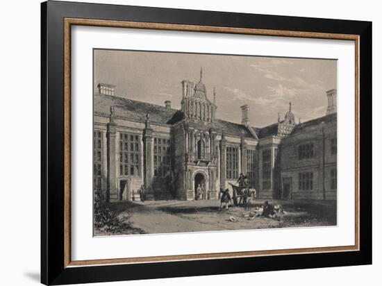 Kirby Hall, Northamptonshire, 1915-James Duffield Harding-Framed Giclee Print