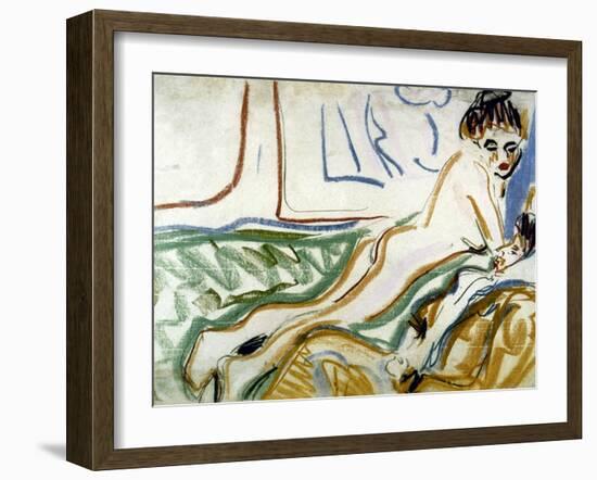 Kirchner: Lovers, 1906-Ernst Ludwig Kirchner-Framed Giclee Print