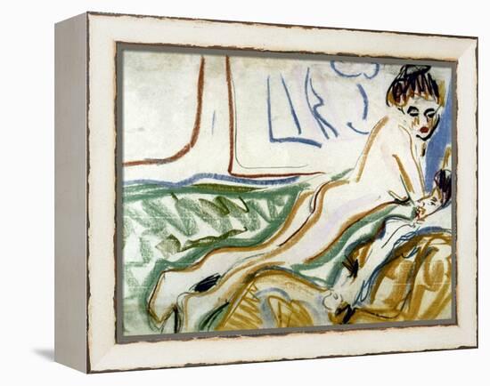 Kirchner: Lovers, 1906-Ernst Ludwig Kirchner-Framed Premier Image Canvas