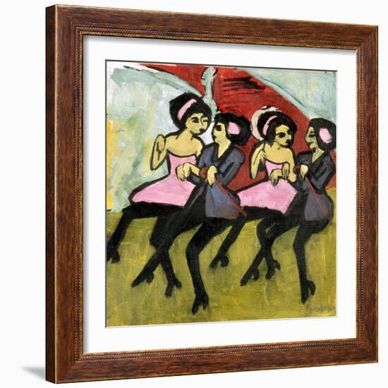 Kirchner: Panama Girls-Ernst Ludwig Kirchner-Framed Giclee Print