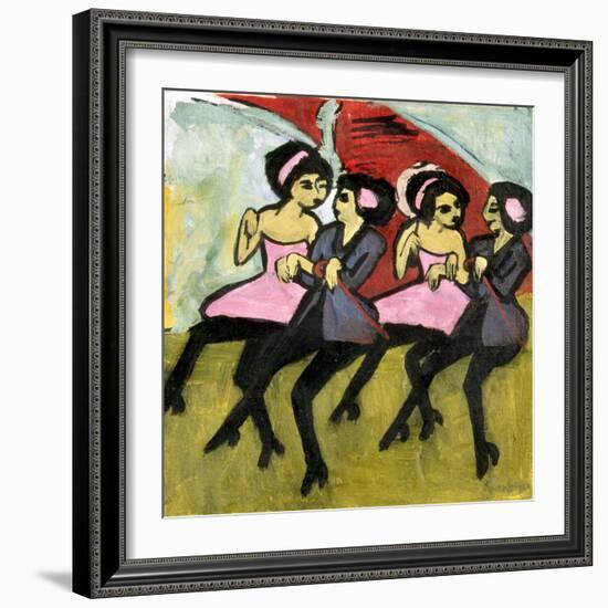 Kirchner: Panama Girls-Ernst Ludwig Kirchner-Framed Giclee Print