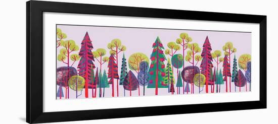 Kirchner's Forest-null-Framed Giclee Print