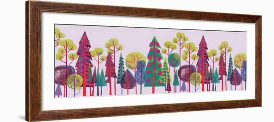 Kirchner's Forest-null-Framed Giclee Print