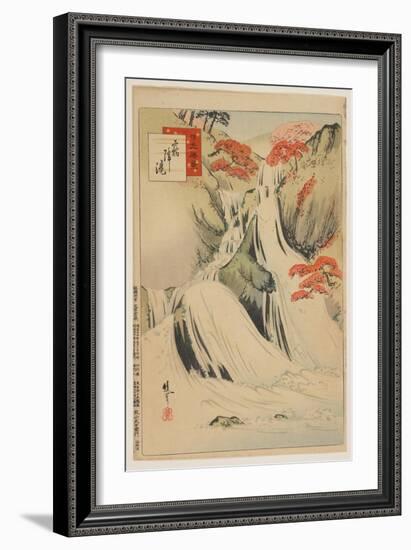 Kirifuri Waterfalls, May 1893-Ayaka Y?shin-Framed Giclee Print