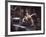 Kirk Douglas Dunking Enemy's Head in Giant Cook Pot in Scene From Stanley Kubrick's "Spartacus"-J^ R^ Eyerman-Framed Premium Photographic Print