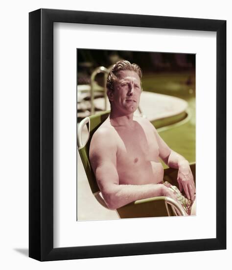 Kirk Douglas-null-Framed Photo