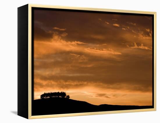 Kirkcarrion, a Chieftans Iron Age Tomb at Sunset, Teesdale, Co Durham, England, UK-Andy Sands-Framed Premier Image Canvas