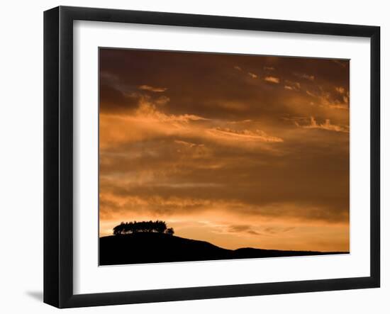 Kirkcarrion, a Chieftans Iron Age Tomb at Sunset, Teesdale, Co Durham, England, UK-Andy Sands-Framed Photographic Print