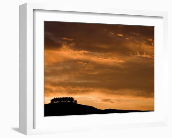 Kirkcarrion, a Chieftans Iron Age Tomb at Sunset, Teesdale, Co Durham, England, UK-Andy Sands-Framed Photographic Print