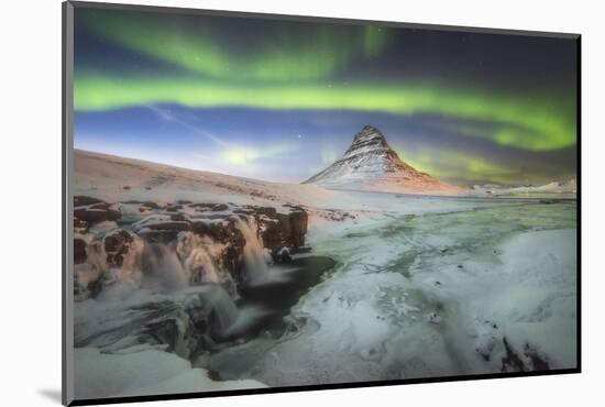 Kirkjufell Aurora III-Philippe Manguin-Mounted Photographic Print