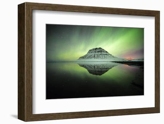 Kirkjufell Aurora IV-Philippe Manguin-Framed Photographic Print