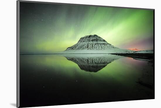 Kirkjufell Aurora IV-Philippe Manguin-Mounted Photographic Print