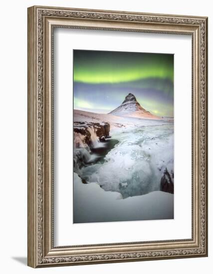 Kirkjufell Green Arch-Philippe Manguin-Framed Photographic Print