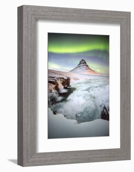 Kirkjufell Green Arch-Philippe Manguin-Framed Photographic Print