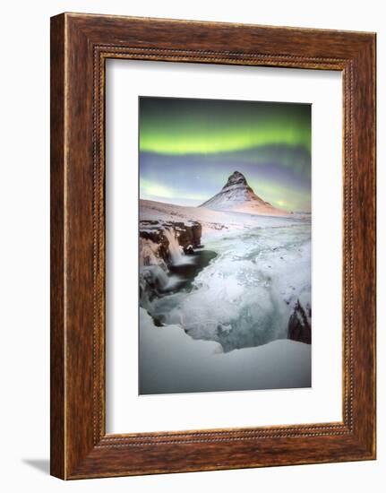 Kirkjufell Green Arch-Philippe Manguin-Framed Photographic Print