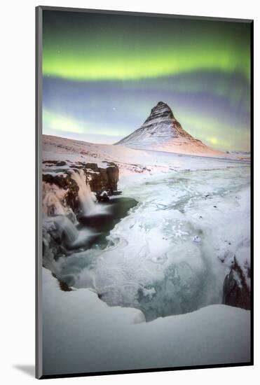 Kirkjufell Green Arch-Philippe Manguin-Mounted Photographic Print