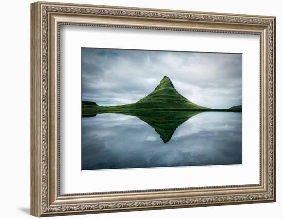 Kirkjufell The Meditation Place-Marco Carmassi-Framed Photographic Print