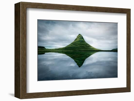 Kirkjufell The Meditation Place-Marco Carmassi-Framed Photographic Print