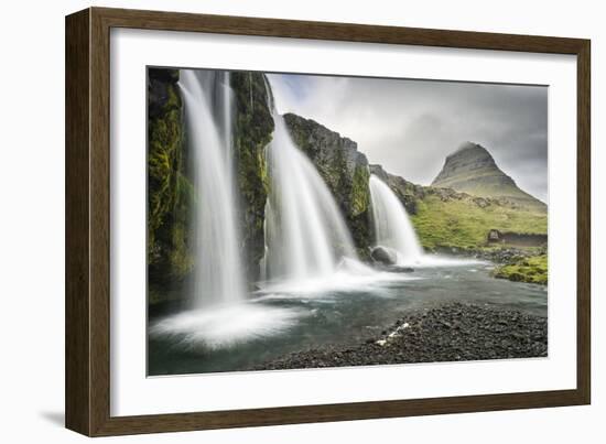 Kirkjufell Triad-Michael Blanchette-Framed Photographic Print