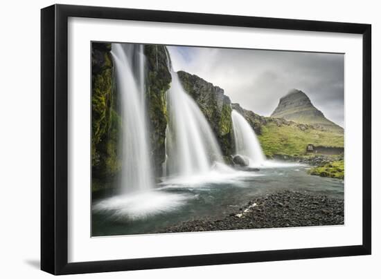 Kirkjufell Triad-Michael Blanchette-Framed Photographic Print