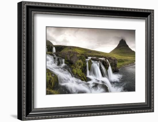 Kirkjufellfoss Panorama-Danny Head-Framed Photographic Print