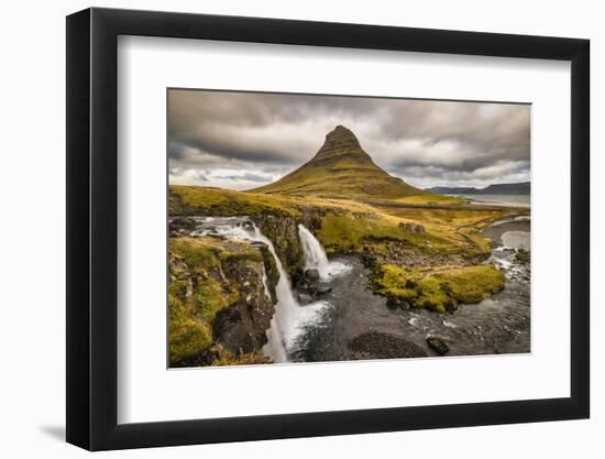 Kirkjufellsfoss, Snaefellsnes Peninsula, Iceland-John Ford-Framed Photographic Print