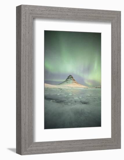 Kirkjuffel Mountain-Philippe Manguin-Framed Photographic Print