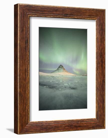 Kirkjuffel Mountain-Philippe Manguin-Framed Photographic Print