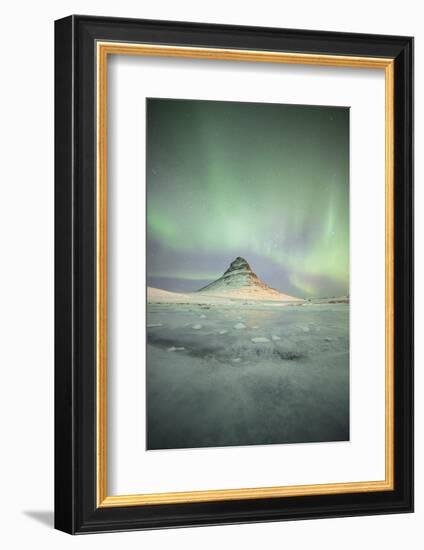 Kirkjuffel Mountain-Philippe Manguin-Framed Photographic Print