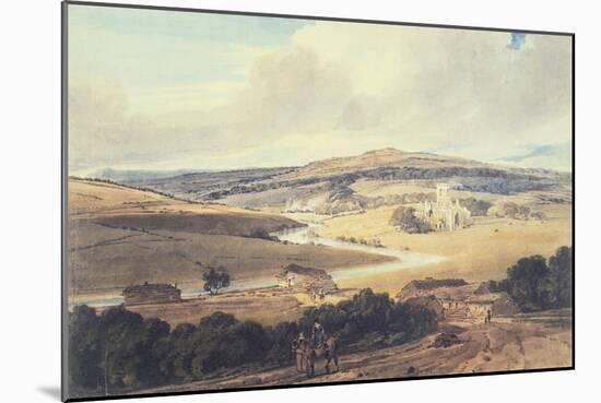 Kirkstall Abbey, 1800-Thomas Girtin-Mounted Giclee Print