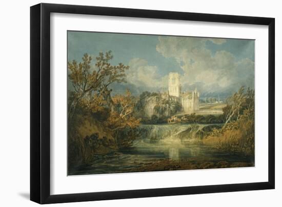 Kirkstall Abbey, Yorkshire, 1797-J. M. W. Turner-Framed Giclee Print