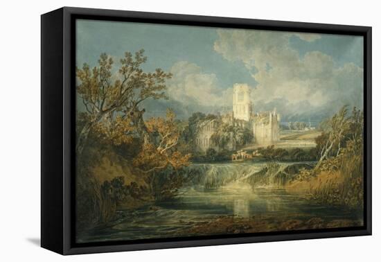 Kirkstall Abbey, Yorkshire, 1797-J. M. W. Turner-Framed Premier Image Canvas