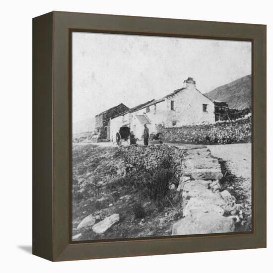 Kirkstone Pass Inn, the Lake District, Westmorland, Late 19th or Early 20th Century-G Waters-Framed Premier Image Canvas