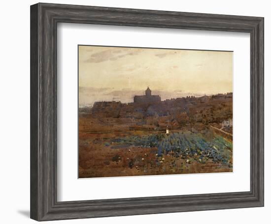 Kirkwall, Orkney, 1885-Arthur Melville-Framed Giclee Print