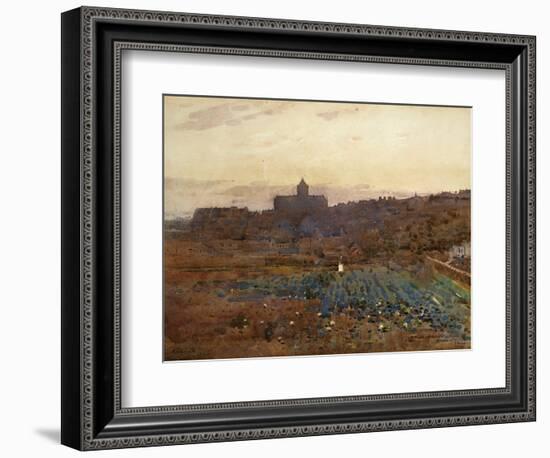 Kirkwall, Orkney, 1885-Arthur Melville-Framed Giclee Print