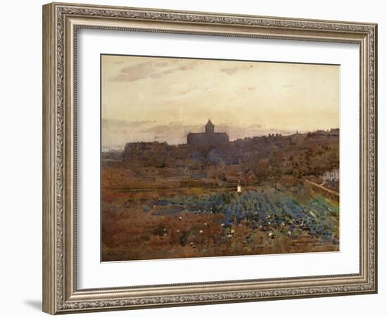 Kirkwall, Orkney, 1885-Arthur Melville-Framed Giclee Print