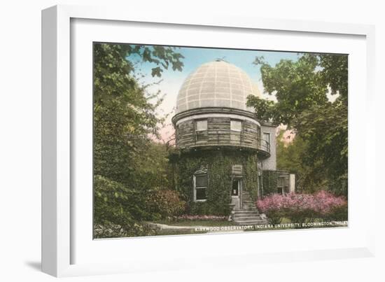 Kirkwood Observatory, Indiana University-null-Framed Art Print