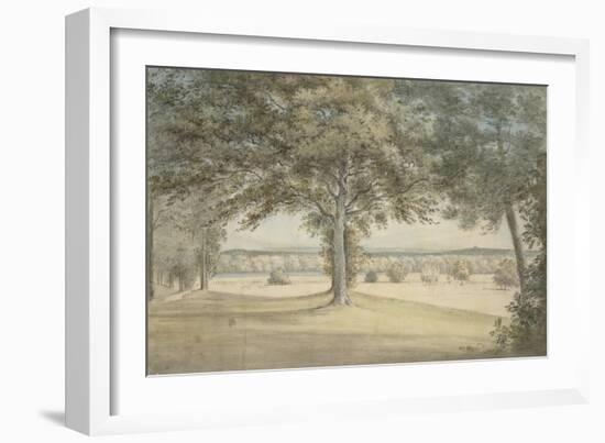 Kirtlington Park, 9 October 1783-John Baptist Malchair-Framed Giclee Print