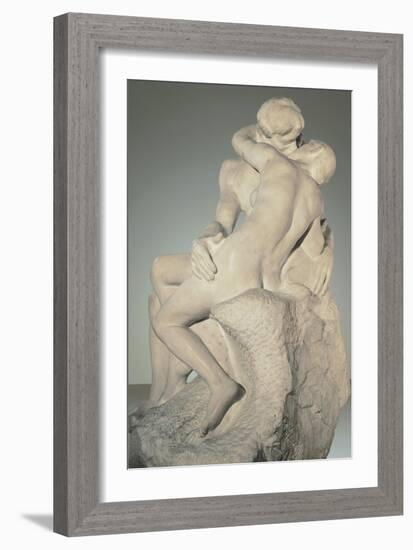 Kiss, 1888-89-Auguste Rodin-Framed Giclee Print