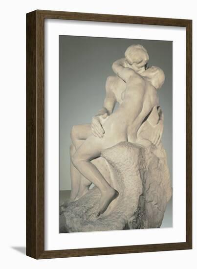 Kiss, 1888-89-Auguste Rodin-Framed Giclee Print