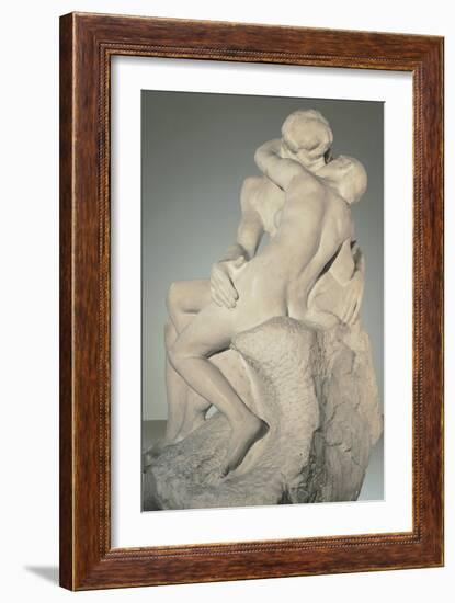 Kiss, 1888-89-Auguste Rodin-Framed Giclee Print