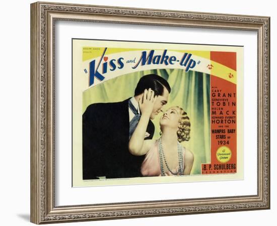 Kiss and Make-Up, 1934-null-Framed Art Print